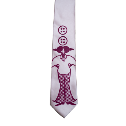 Polka Print Tie